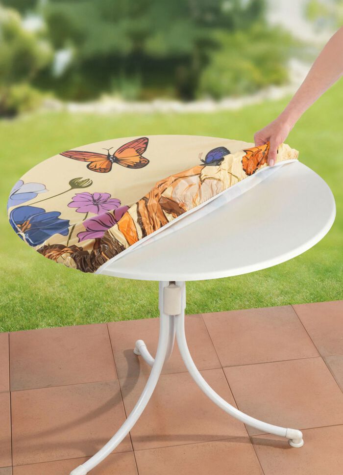 Abwaschbare Spann-Tischdecke 