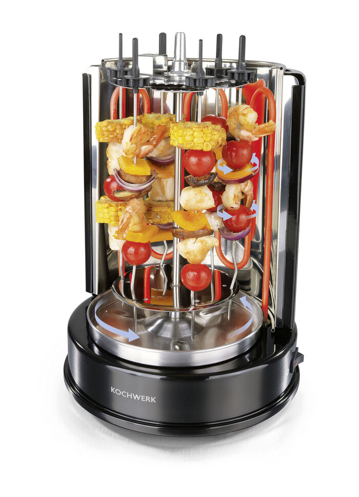 Multigrill für bis zu 2 kg Fleisch 