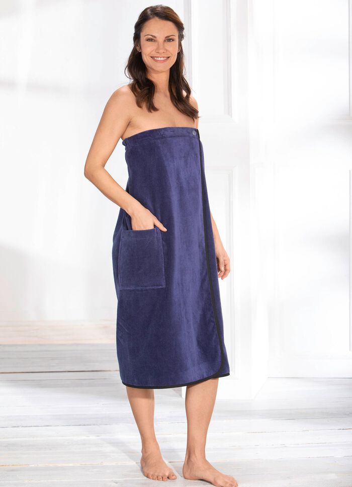 Saunakilt mit praktischen Verstellkn&ouml;pfen 