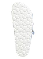 ELENA EDEN Pantolette mit buntem Metallic-Schimmer BLEU-METALLIC