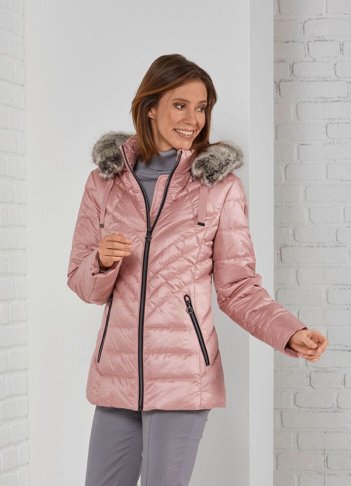 Jacke in 2 Farben PUDER