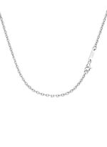 Diamantierte Ankerkette in edlem Silber 