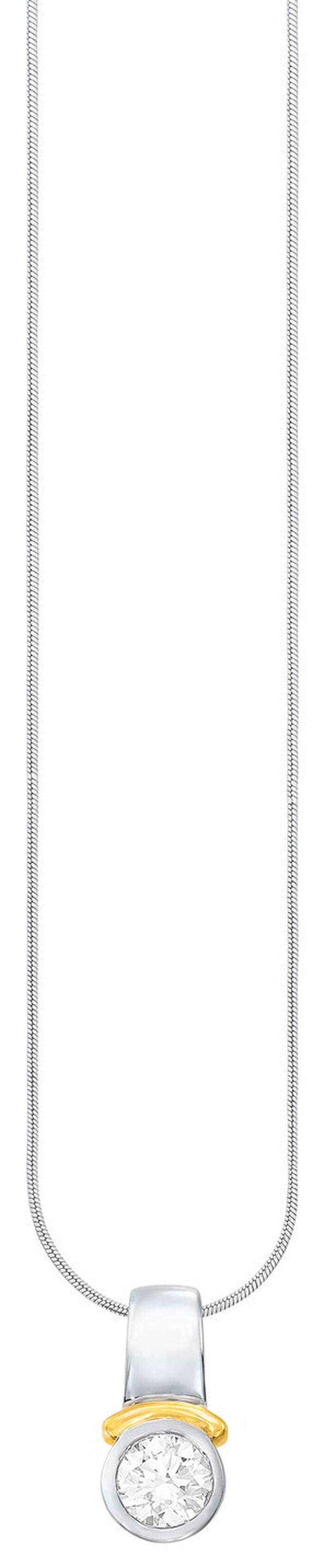 Wundersch&ouml;ner Anh&auml;nger aus Platin mit Brillanten 