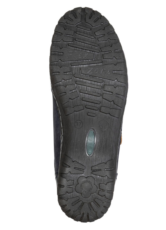 ELENA EDEN, bequeme Damen-Schnürschuhe, Weite G, mit herausnehmbarem Fussbett MARINE