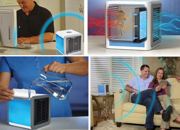 &laquo;Arctic Air&raquo; Lufterfrischer BLAU/WEISS