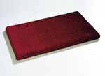 Schöne Badgarnitur mit weichem Farbverlauf ROT