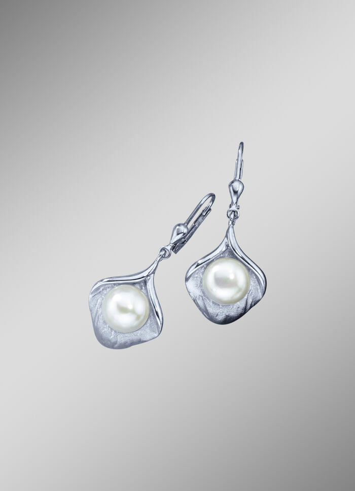 Ohrringe mit S&uuml;&szlig;wasser-Zuchtperlen 