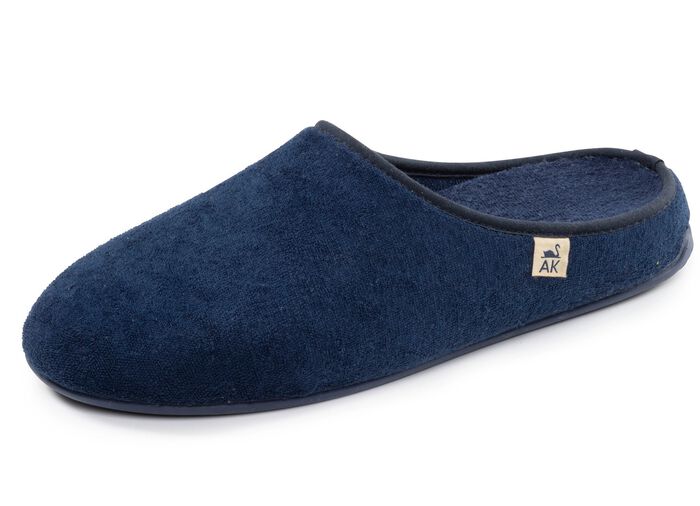 Klassische Herren-Hausschuhe, mit herausnehmbarem Fussbett 