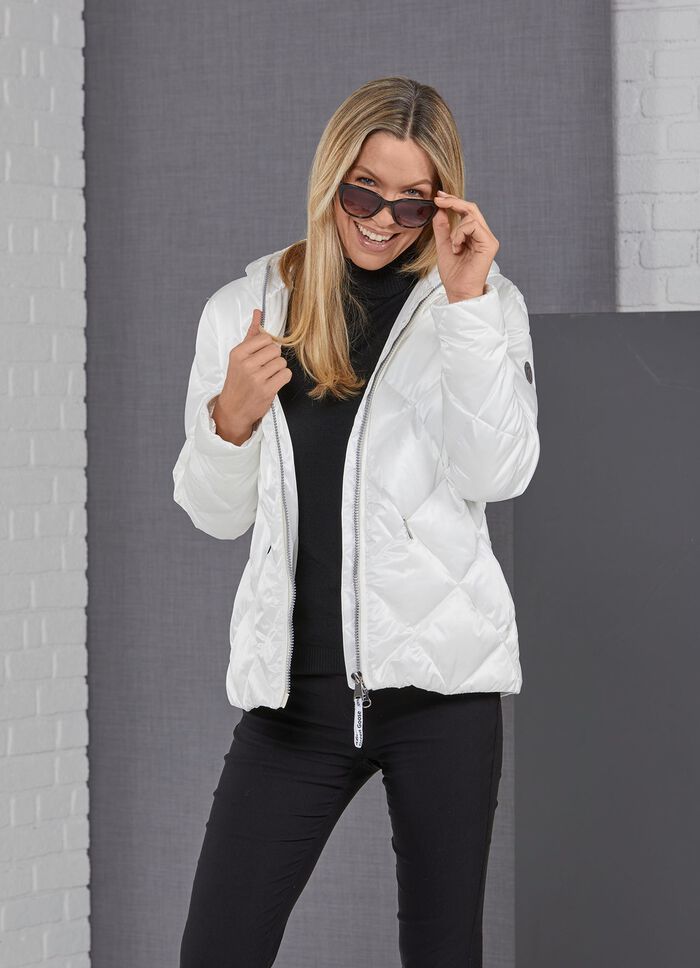 Funktionsjacke in 2 Farben NATURWEISS