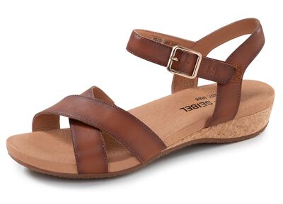 Josef Seibel, leichte Damen-Sandalen, Weite G, aus Leder 
