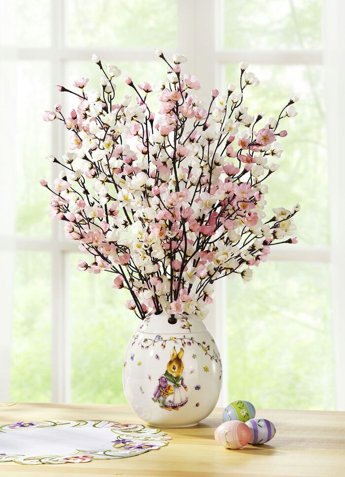 Ei-Vase aus Porzellan 