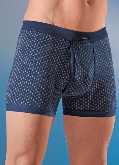 Viererpack Unterhosen, allover dessiniert 