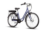 Zeitlos, elegantes City-E-Bike mit komfortabler Ausstattung   BLAU