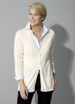 Strickjacke mit Modal  NATUR