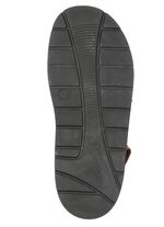 GINO GALANTE, leichte Herren-Sandalen, aus Leder KASTANIE