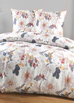 Digitalbedruckte Bettw&auml;sche-Garnitur von Irisette CREME