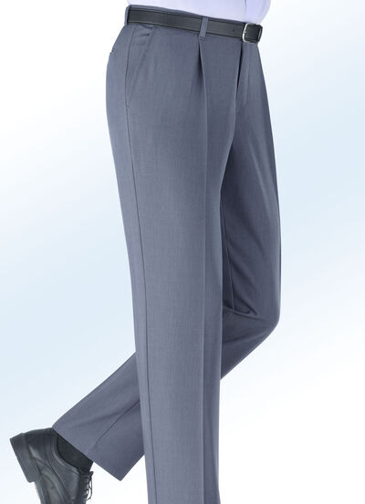 Melierte Dehnbund-Unterbauch-Hose 