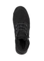 ELENA EDEN, gef&uuml;tterte Damen-Boots, Winterschuhe, Weite H, mit herausnehmbarem Fussbett SCHWARZ