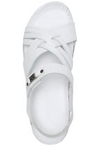 Andrea Conti Sandale mit Metallschmuck 