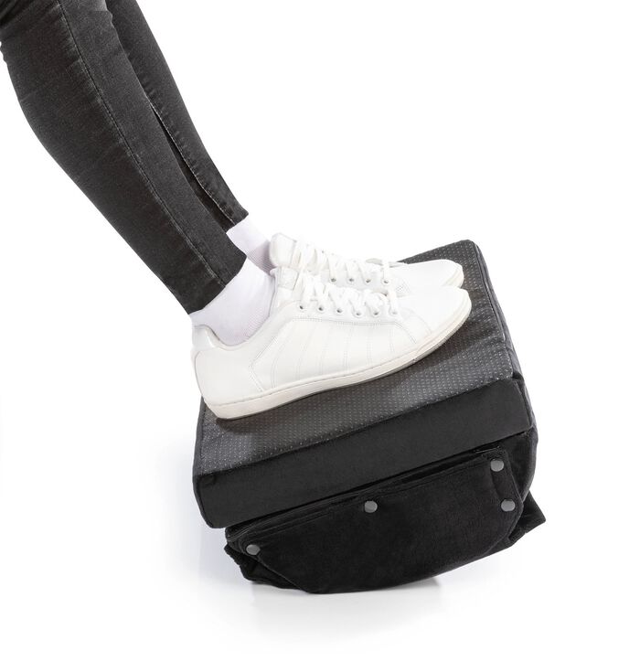 Fuss- und Beinst&uuml;tze mit abnehmbarer Fusstasche 