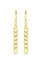 Lange Ohrh&auml;nger im Panzerketten-Design 