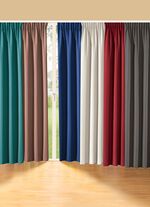 Blickdichter Verdunkelungsschal mit Kombiband 