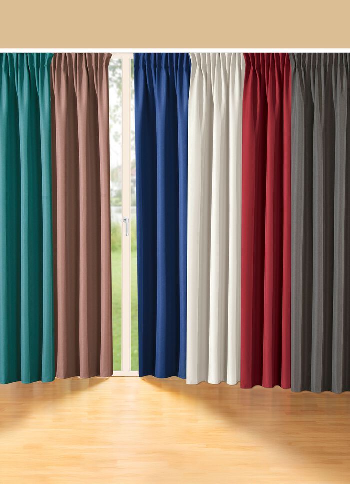 Blickdichter Verdunkelungsschal mit Kombiband 