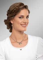 Schicke Garnitur mit echten Grandeln 