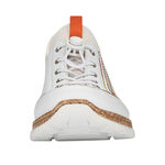 Rieker Sneaker mit elastischem Schnellschn&uuml;rsystem mit Stopper WEISS-BUNT