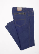 Jeans mit Dehnbundeinsätzen in 3 Farben JEANSBLAU