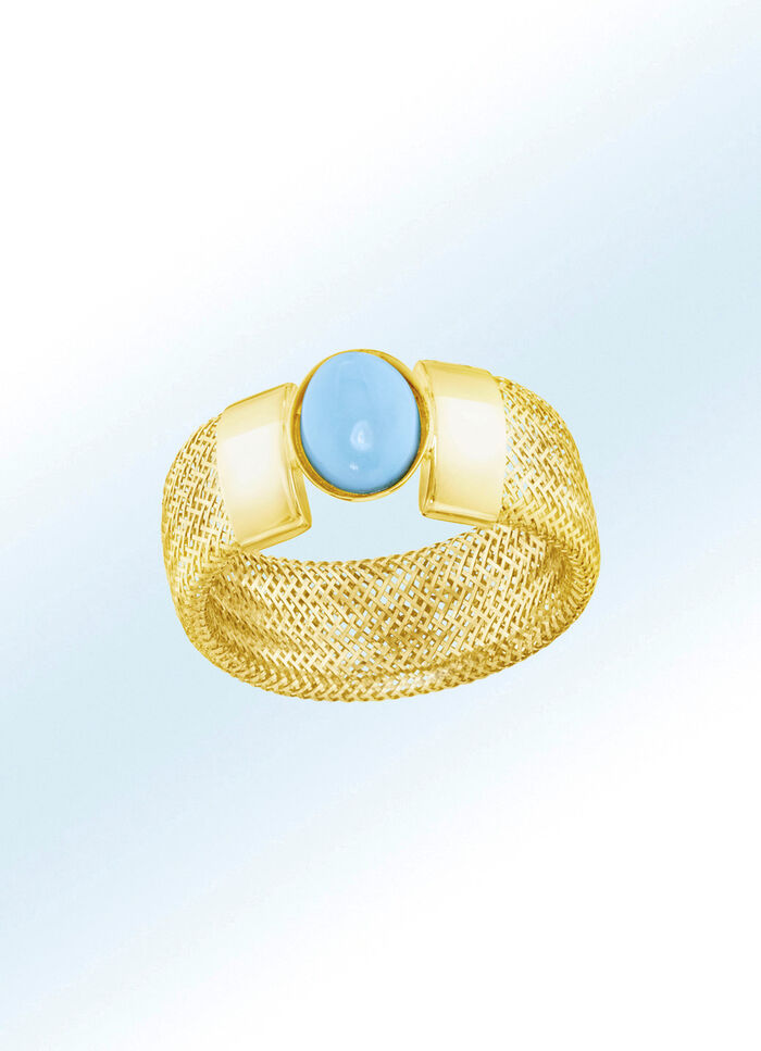 Damenring mit Superflex Struktur 