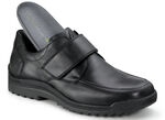 Waldläufer Klettschuh aus hochwertigem Leder SCHWARZ