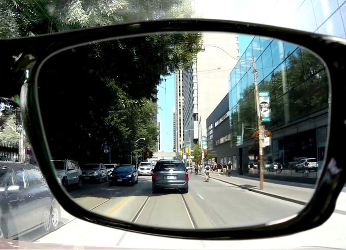 HD Polar View-Sonnenbrille mit polarisierten High-Definition-Gl&auml;sern SCHWARZ-BRAUN