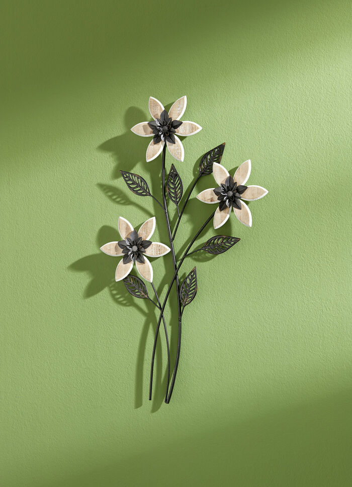 Bezaubernde Wanddekoration aus Metall