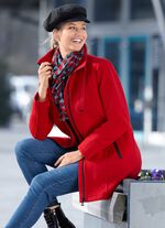 Longjacke auch in Schwarz 