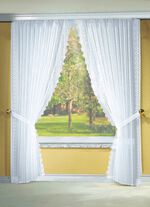 Raffvorhang-Garnitur mit Faltenband 