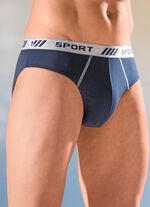 Viererpack Slips mit Elastikbund 