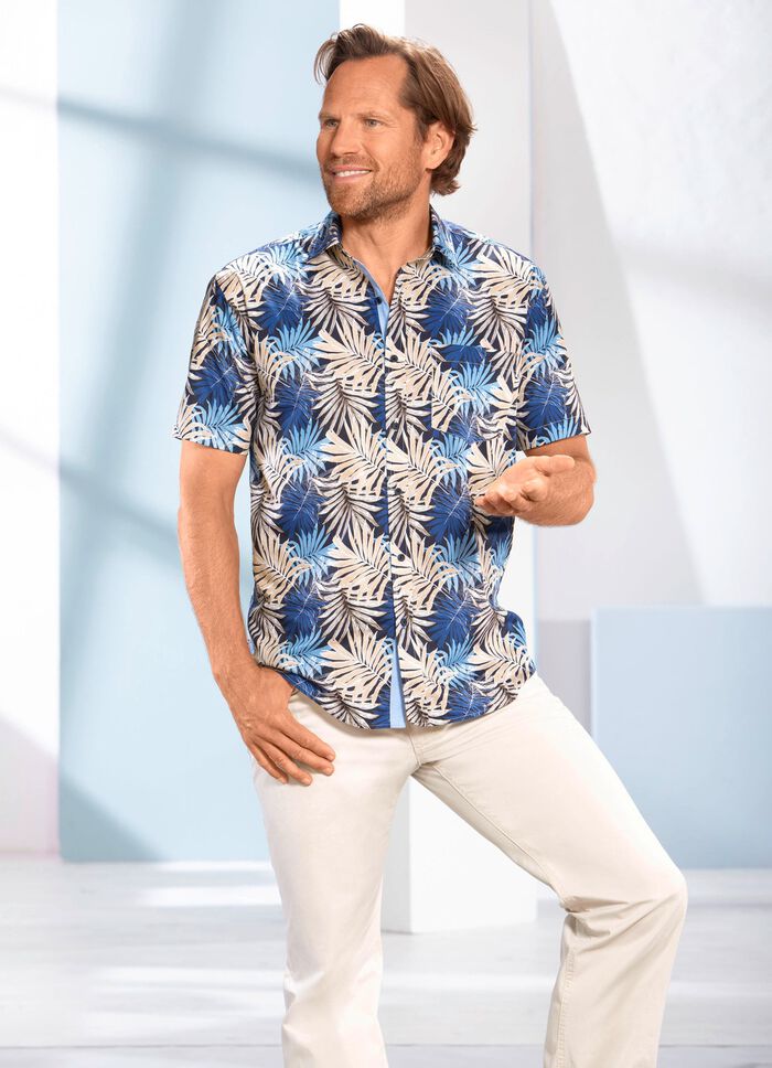 Flott dessiniertes &laquo;Milano Italy&raquo;-Hemd 