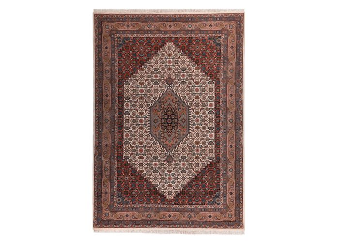 Handgekn&uuml;pfte Br&uuml;cken, Teppiche und Galerien aus 100% Schurwolle BEIGE