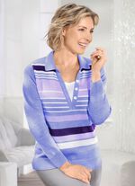 Pullover in Doppel-Optik 