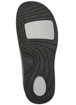 Mubb Pantolette mit seitlich eingesetzten Gummizüge SCHWARZ