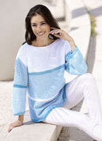 Pullover in Color-Blocking