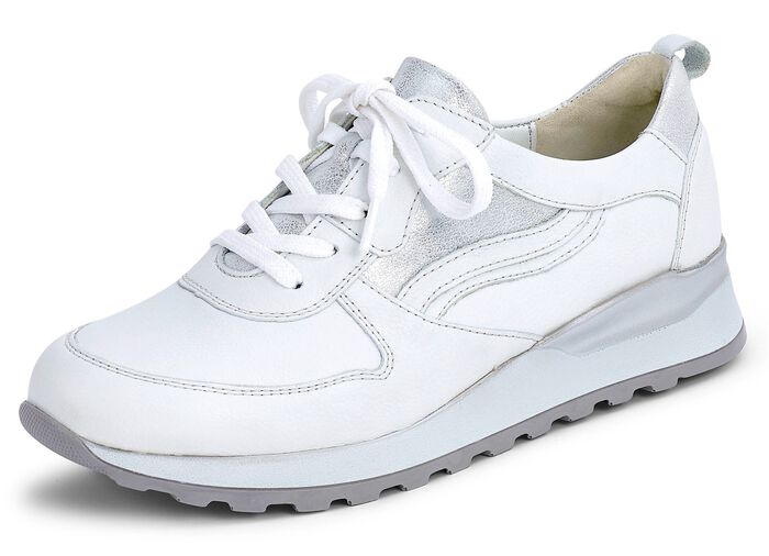 Waldl&auml;ufer Schn&uuml;rschuh in modernem Dessin 