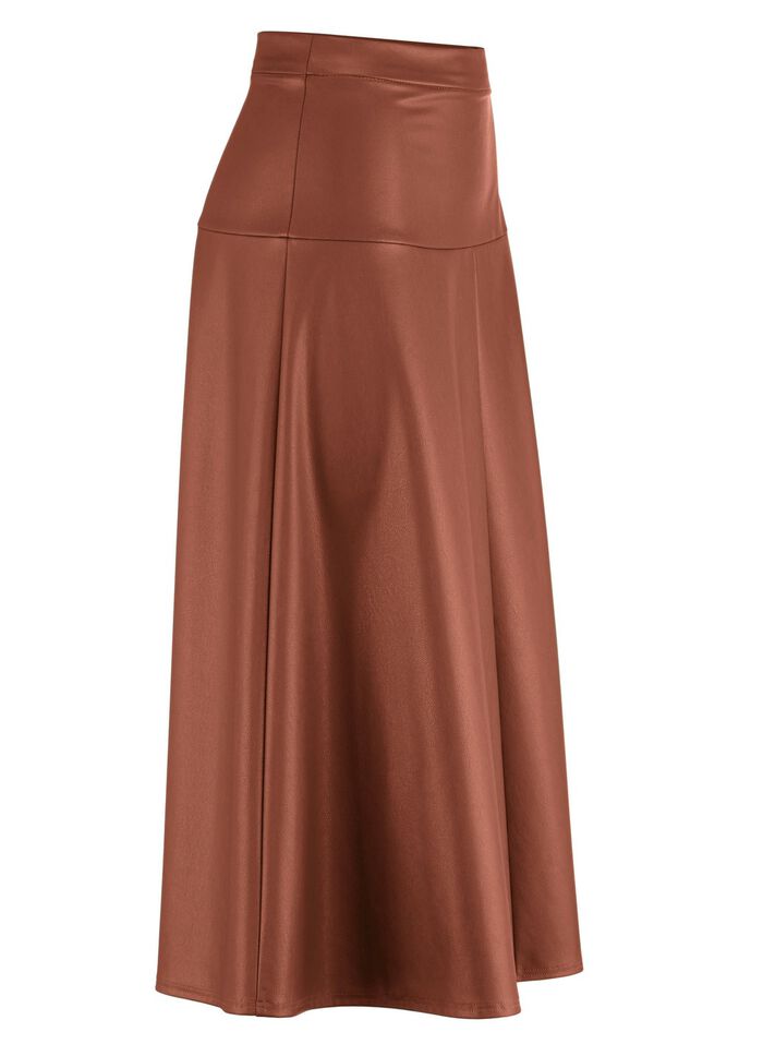 Rock in leichter Tellerform COGNAC