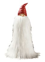 Wichtel aus Steinharz ROT-WEISS