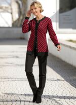 Strickjacke mit Schurwolle 