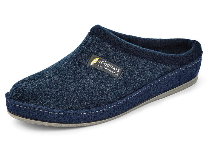 Atmungsaktive Herren-Hausschuhe, mit anatomisch geformtem Fussbett 