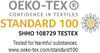 BADERde_CH1Logo_OekoTex_SHHO_108729_TESTEX