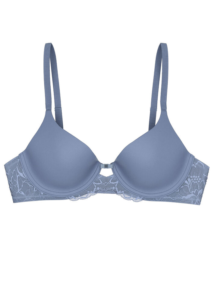 Triumph Amourette-Bügel-BH mit elastischer Spitze INDIGOBLAU