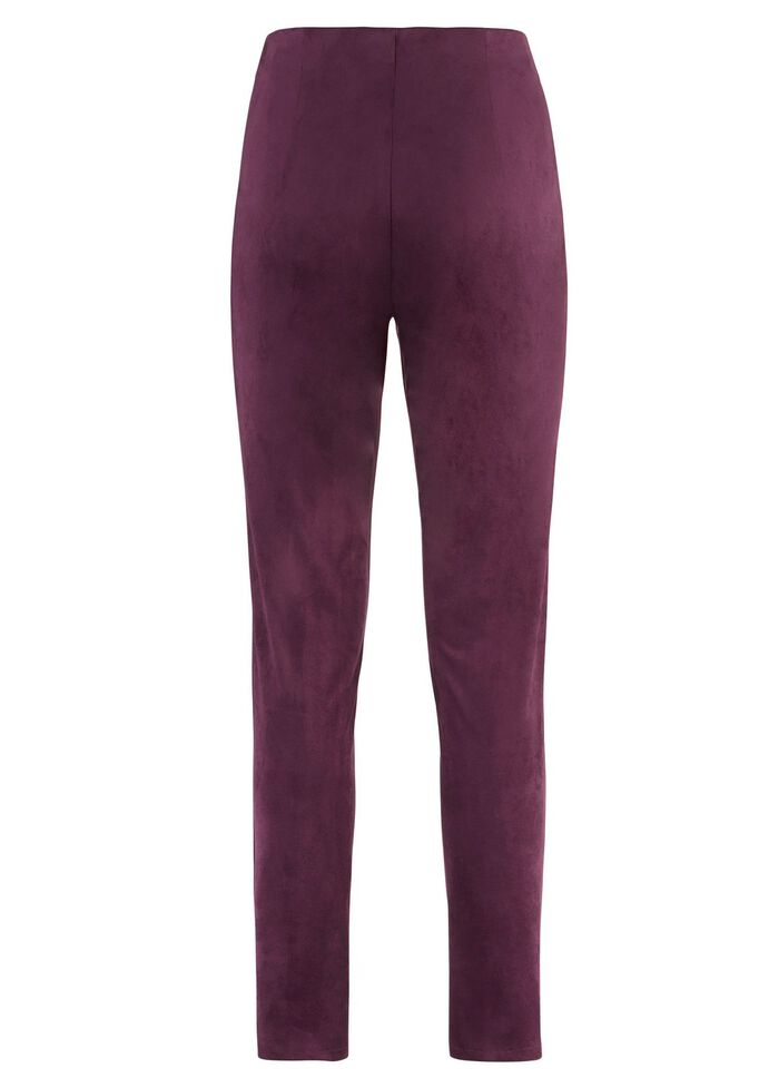 Hose in Wildleder-Optik 